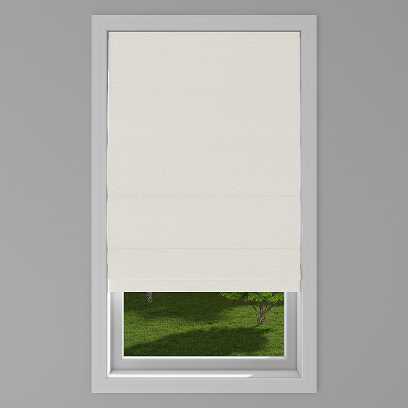 Komodo Ivory Roman Blind Castle Blinds and Awnings
