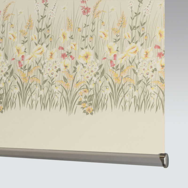 Morning Glory Blossom Roller Blind Castle Blinds and Awnings