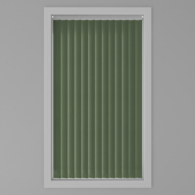 Palette Forest Green Vertical Blind Castle Blinds and Awnings