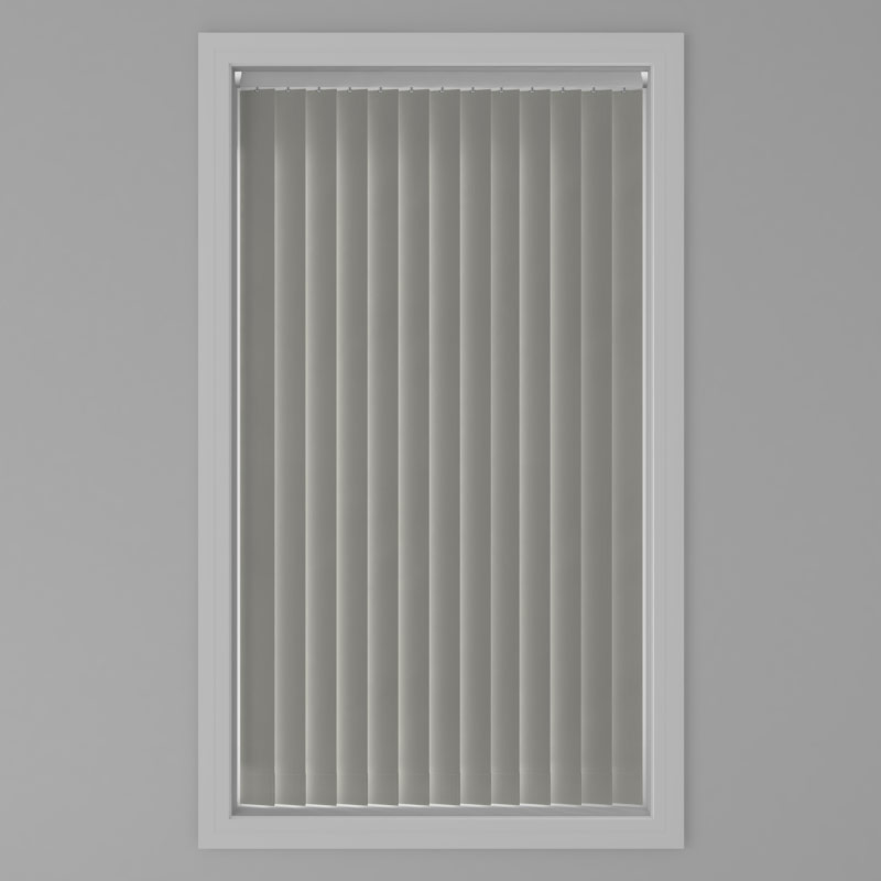 Urban FR Dark Grey Vertical Blind Castle Blinds and Awnings