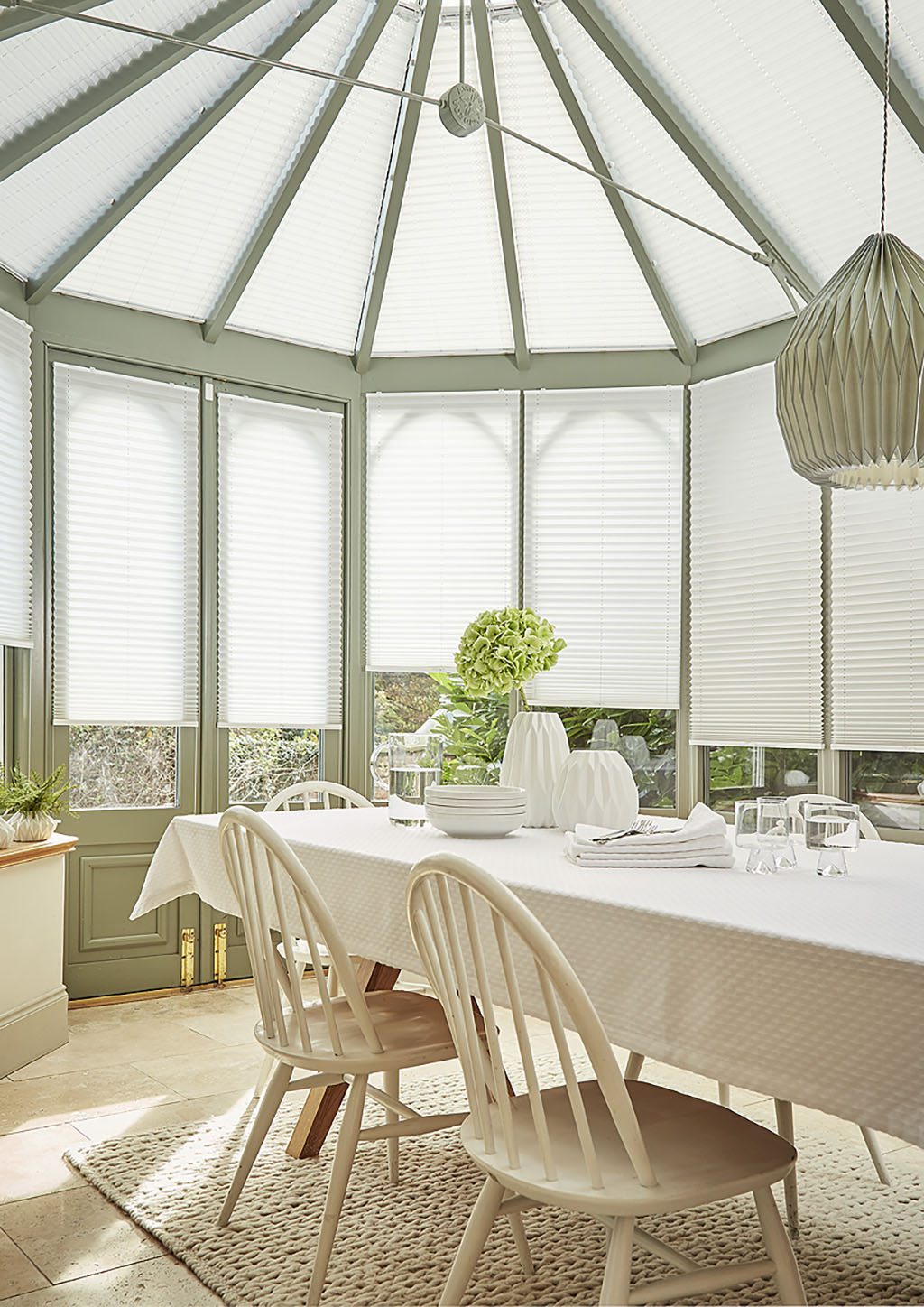 Arena pleated blinds &quot;Relife White&quot;