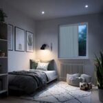 Childs room blackout block out blind screen