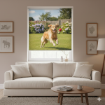 Printed roller blinds